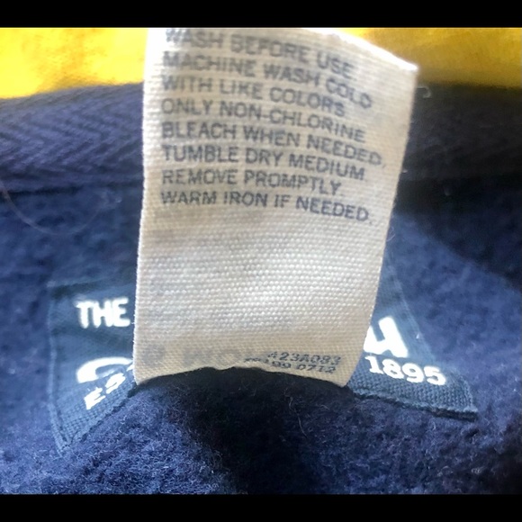 Oshkosh 6 Mo Navy Zip Up Hoodie - Picture 4 of 4